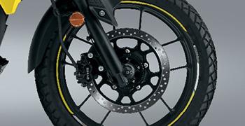 WHEEL DECAL (YELLOW)